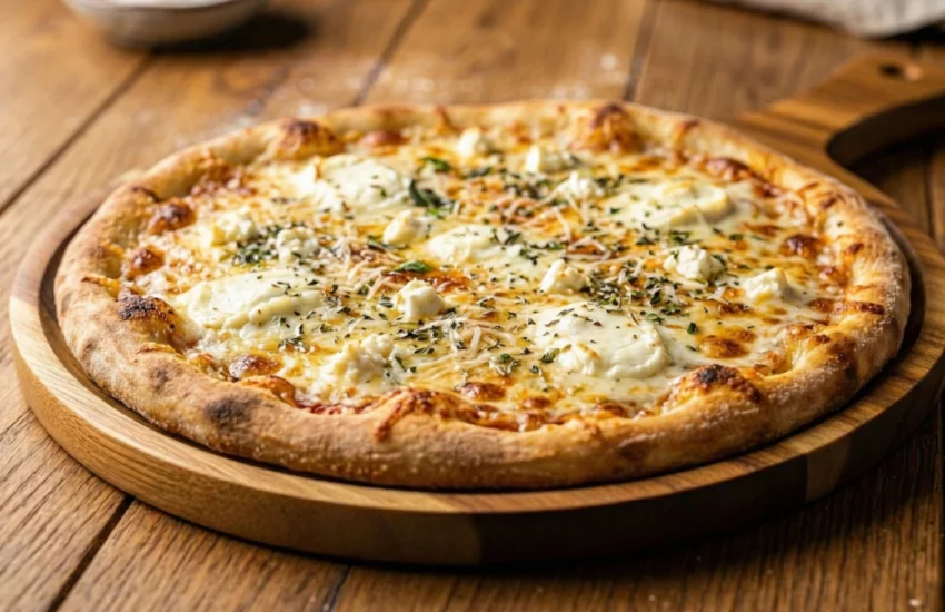 Cheezy Does It pizza by Gia